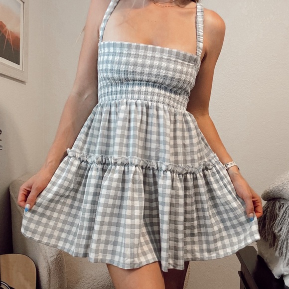 Showpo. Dresses & Skirts - Showpo Gingham mini dress